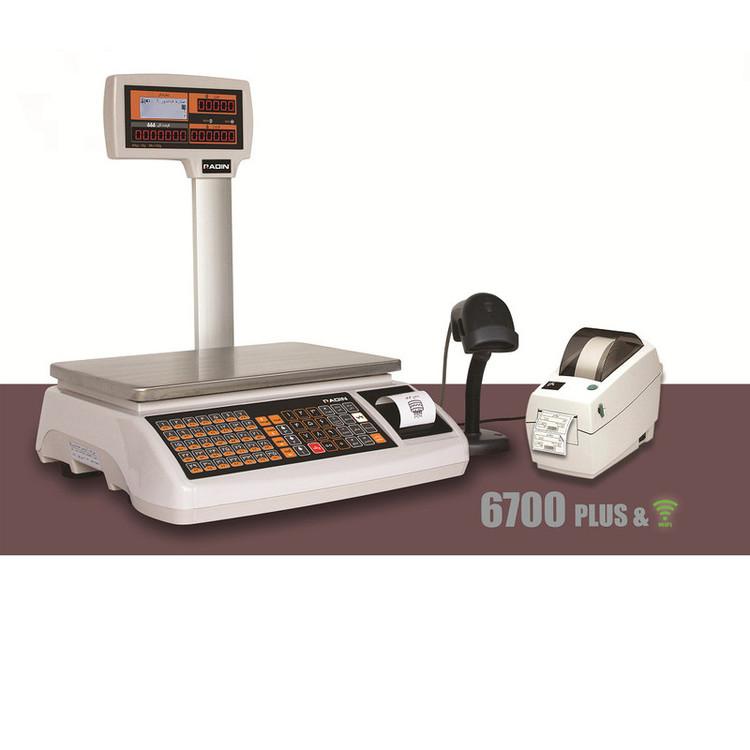 ترازو فروشگاهی رادین مدل 6700 WIFI 40KG
