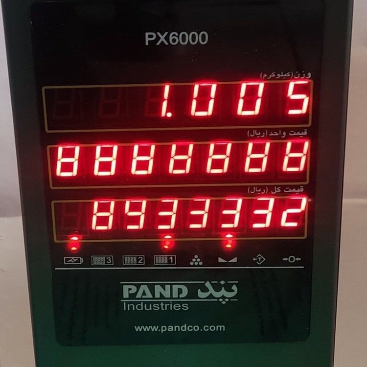ترازو فروشگاهی پند مدل PX6000 new